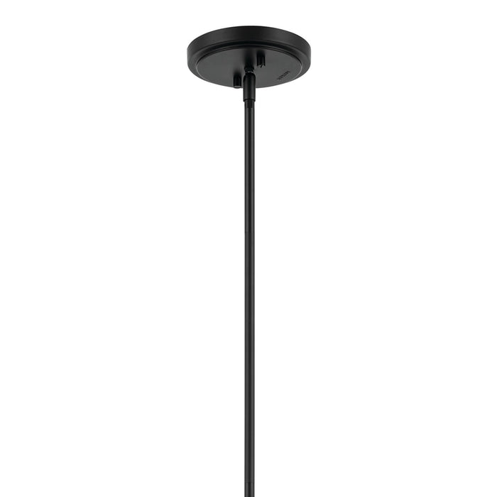 Kichler 52550BK Eight Light Chandelier, Black