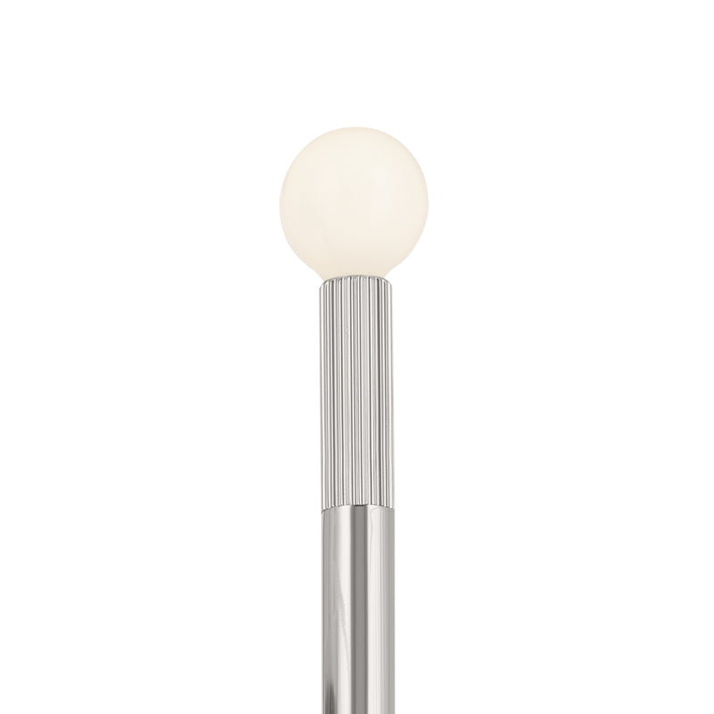 Kichler 52556PN Two Light Wall Sconce, Polished Nickel