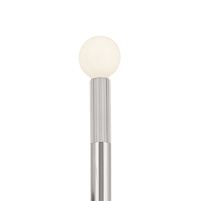 Kichler 52556PN Two Light Wall Sconce, Polished Nickel