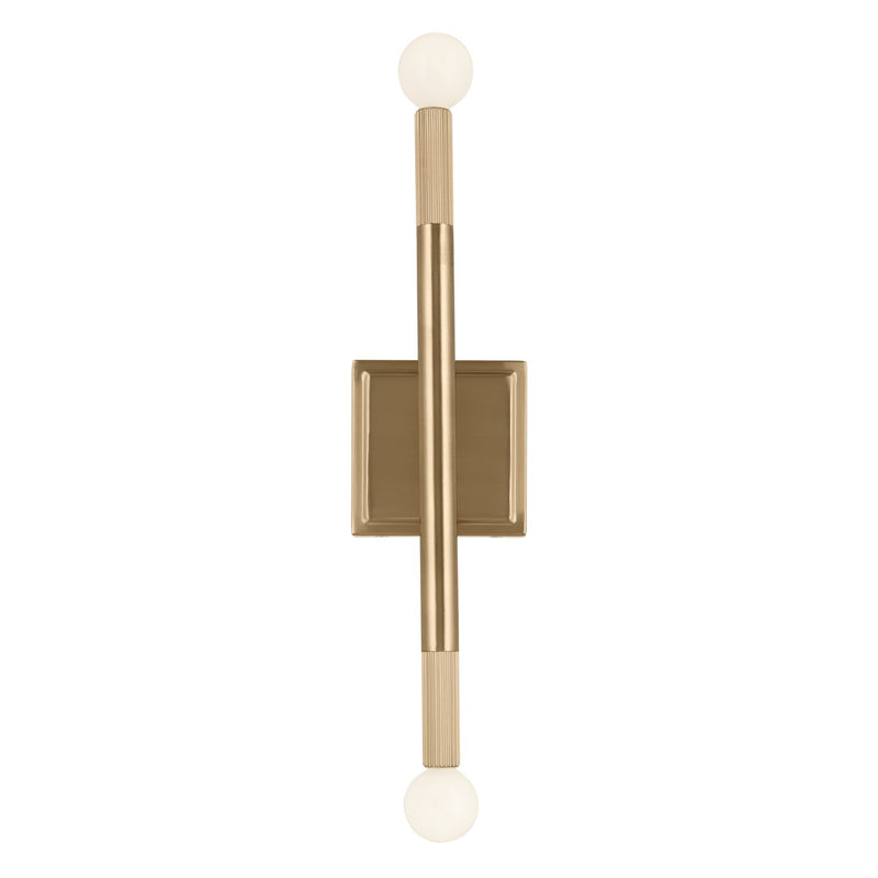 Kichler 52556CPZ Two Light Wall Sconce, Champagne Bronze