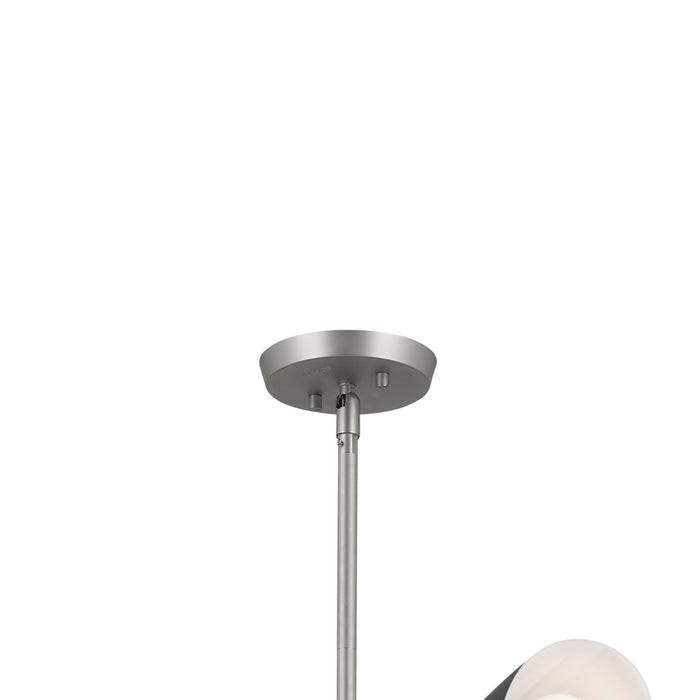 Kichler 52560SN Eight Light Chandelier, Satin Nickel