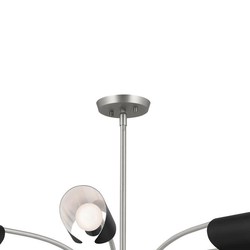 Kichler 52561SN 12 Light Chandelier, Satin Nickel