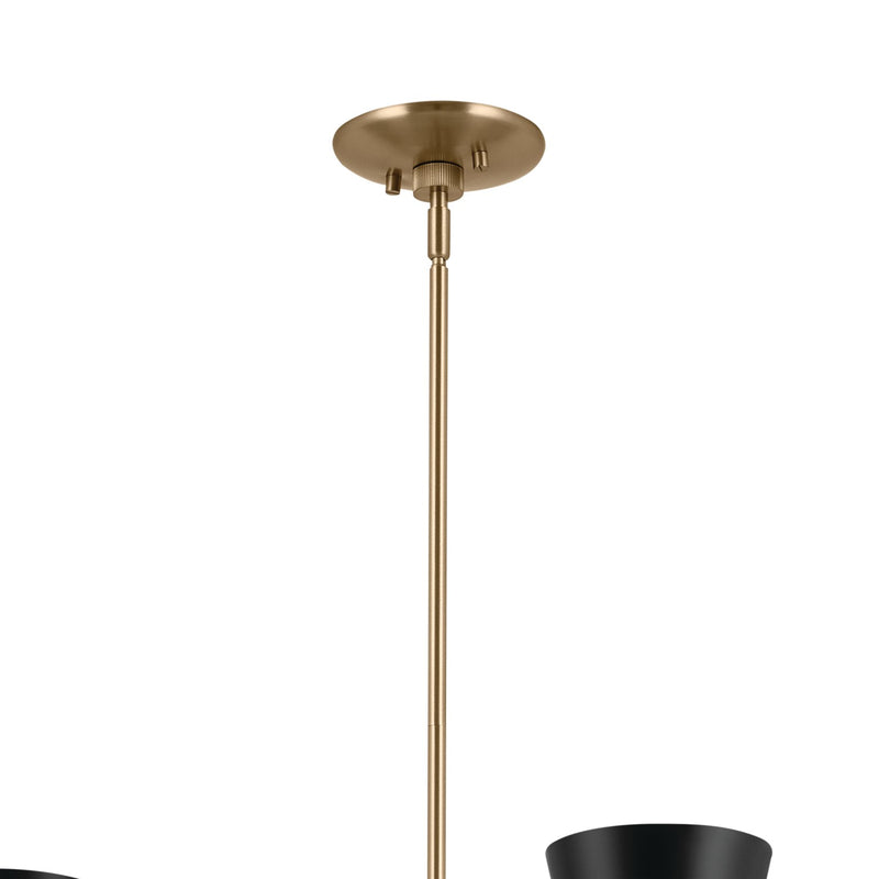 Kichler 52566CPZBK 12 Light Chandelier, Champagne Bronze