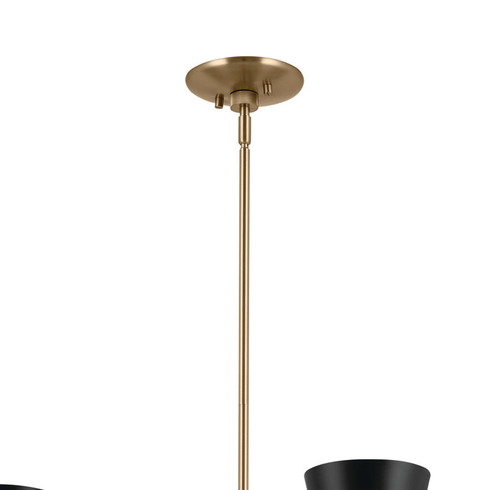 Kichler 52566CPZBK 12 Light Chandelier, Champagne Bronze