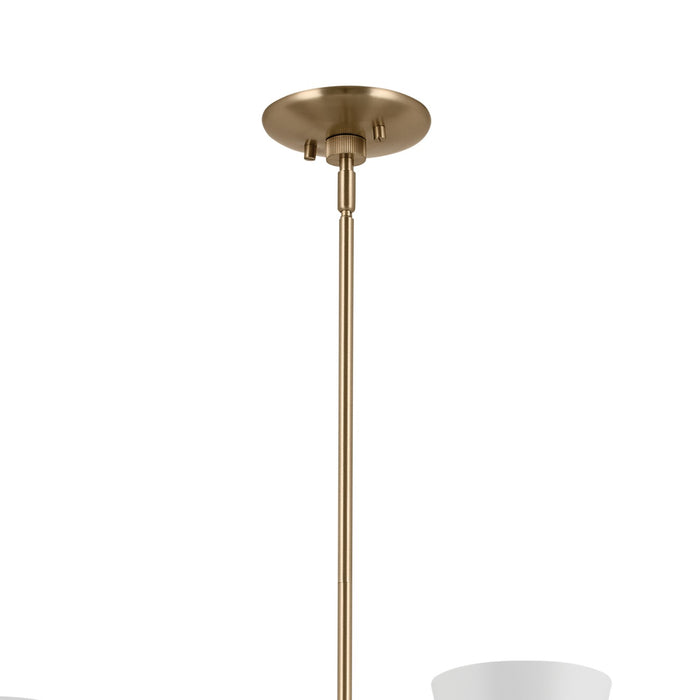 Kichler 52566CPZWH 12 Light Chandelier, Champagne Bronze