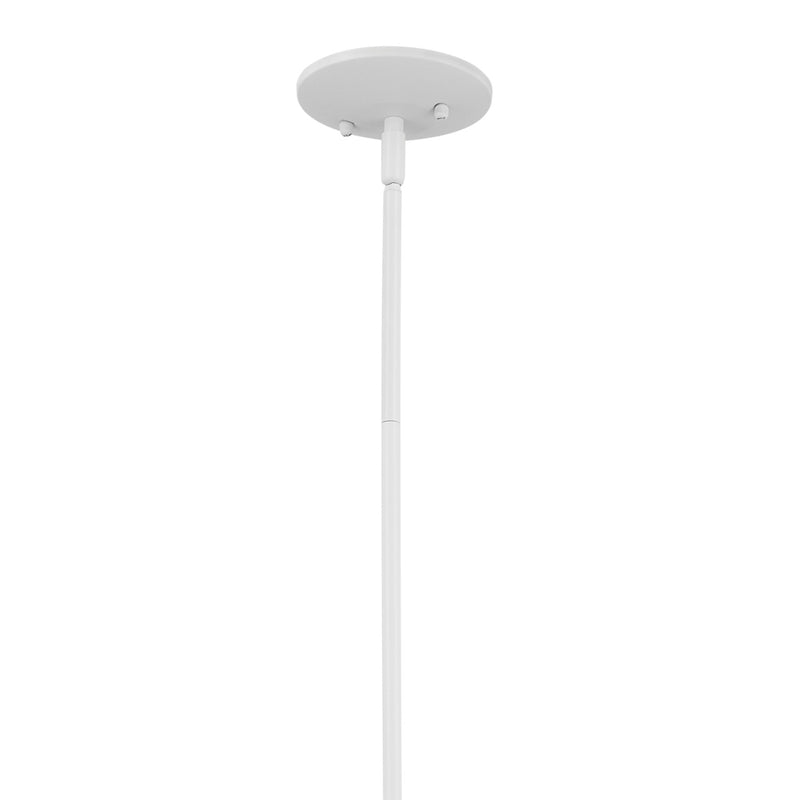 Kichler 52525WH Six Light Chandelier, White