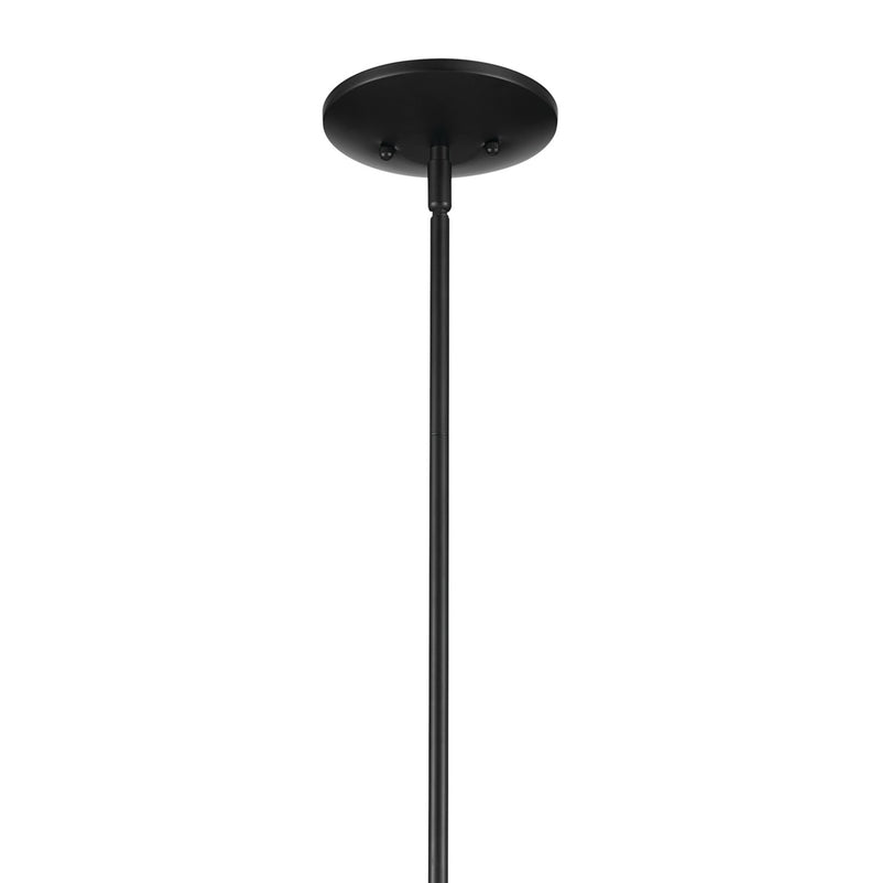 Kichler 52526BK Eight Light Chandelier, Black