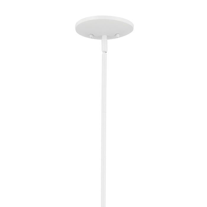 Kichler 52526WH Eight Light Chandelier, White