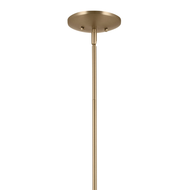 Kichler 52526CPZ Eight Light Chandelier, Champagne Bronze