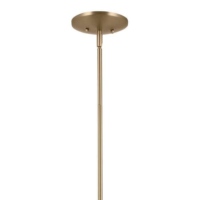 Kichler 52526CPZ Eight Light Chandelier, Champagne Bronze