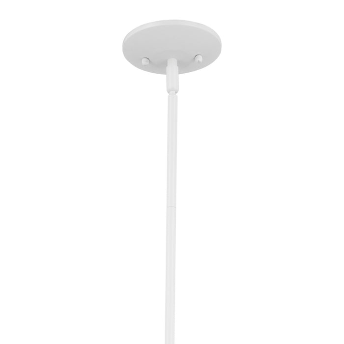 Kichler 52529WH One Light Pendant, White