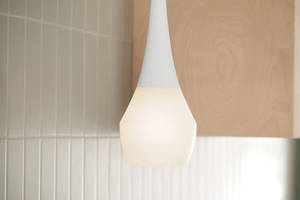 Kichler 52529WH One Light Pendant, White