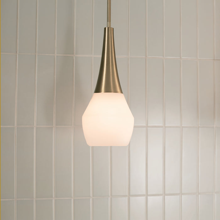 Kichler 52529CPZ One Light Pendant, Champagne Bronze