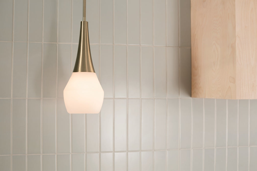 Kichler 52529CPZ One Light Pendant, Champagne Bronze