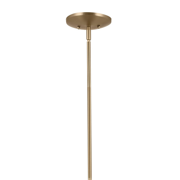 Kichler 52528CPZ Eight Light Chandelier, Champagne Bronze