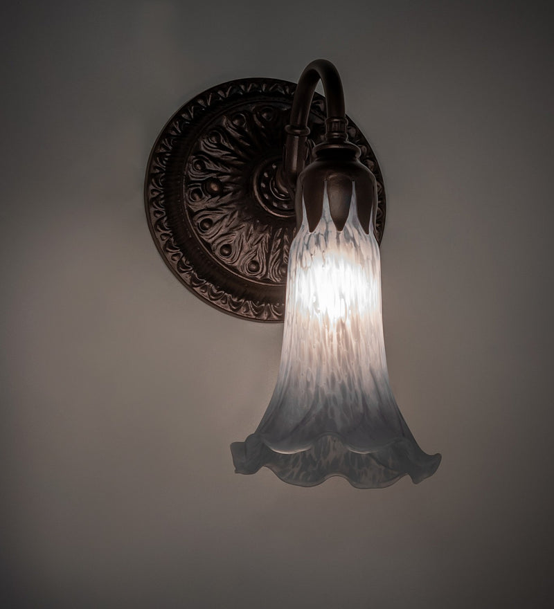 Meyda Tiffany 251863 One Light Wall Sconce, Mahogany Bronze