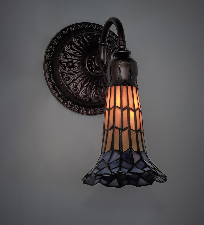 Meyda Tiffany 251868 One Light Wall Sconce, Mahogany Bronze