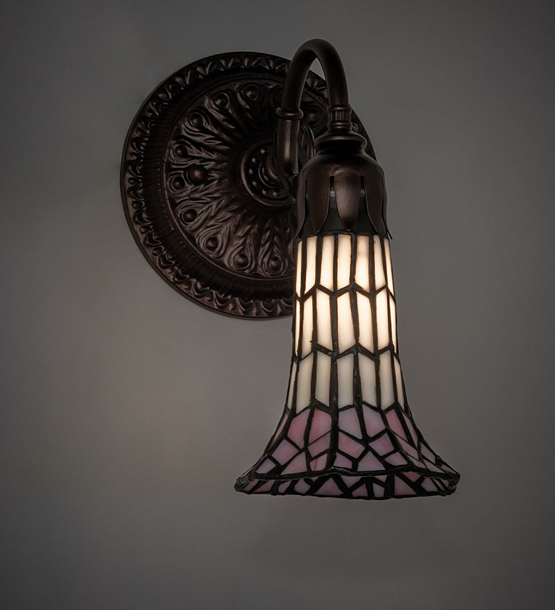 Meyda Tiffany 251871 One Light Wall Sconce, Mahogany Bronze