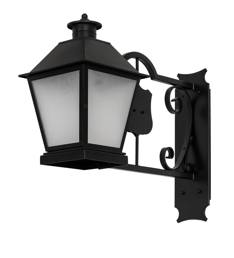 Meyda Tiffany 252970 One Light Wall Sconce, Blackwash