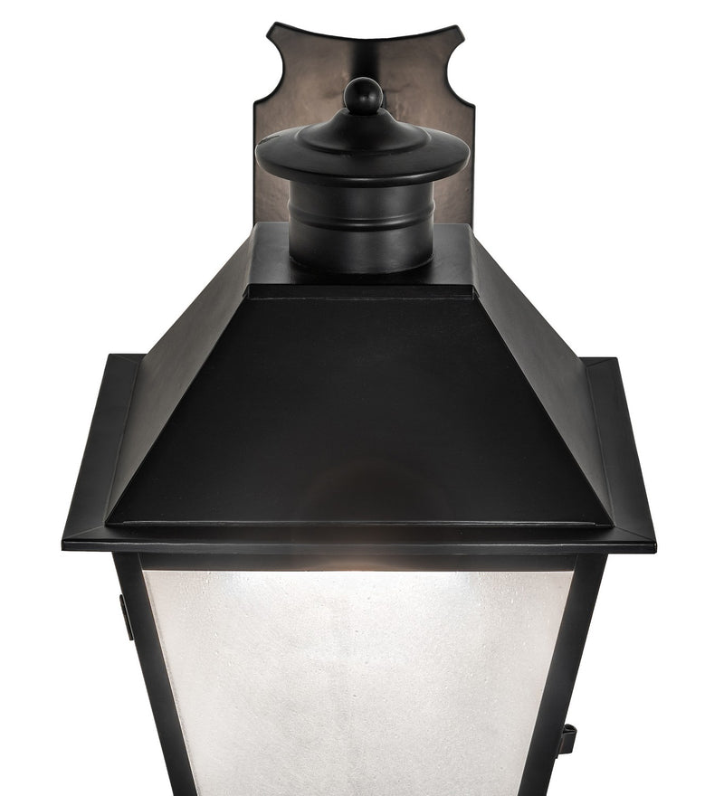 Meyda Tiffany 252970 One Light Wall Sconce, Blackwash