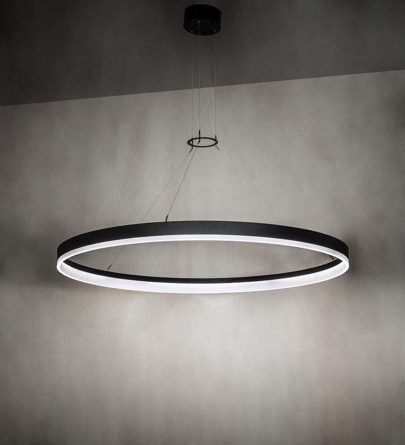 Meyda Tiffany 253915 LED Pendant, Textured Black
