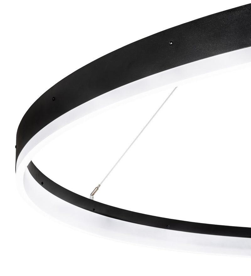 Meyda Tiffany 253916 LED Pendant, Textured Black