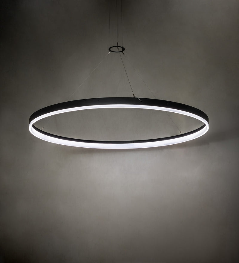 Meyda Tiffany 253916 LED Pendant, Textured Black