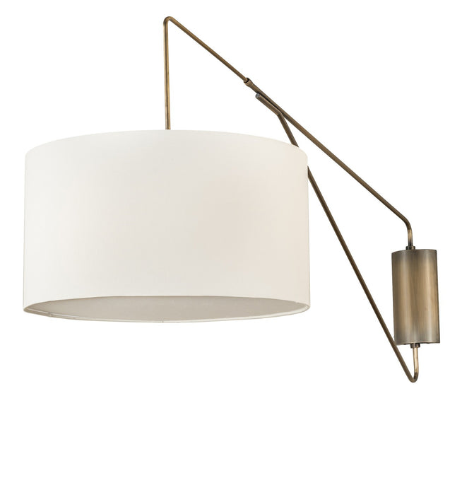 Meyda Tiffany 254392 One Light Wall Sconce, Antique Brass