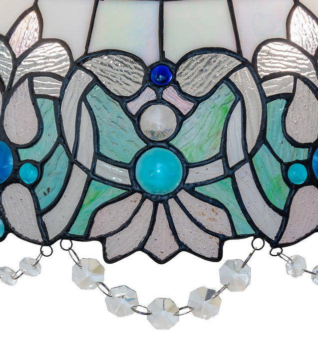Meyda Tiffany 255700 Three Light Pendant, Mahogany Bronze