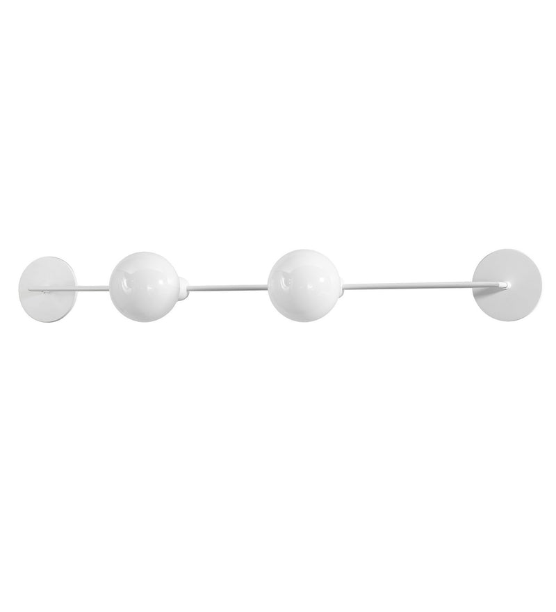Meyda Tiffany 256727 LED Wall Sconce, Gloss White