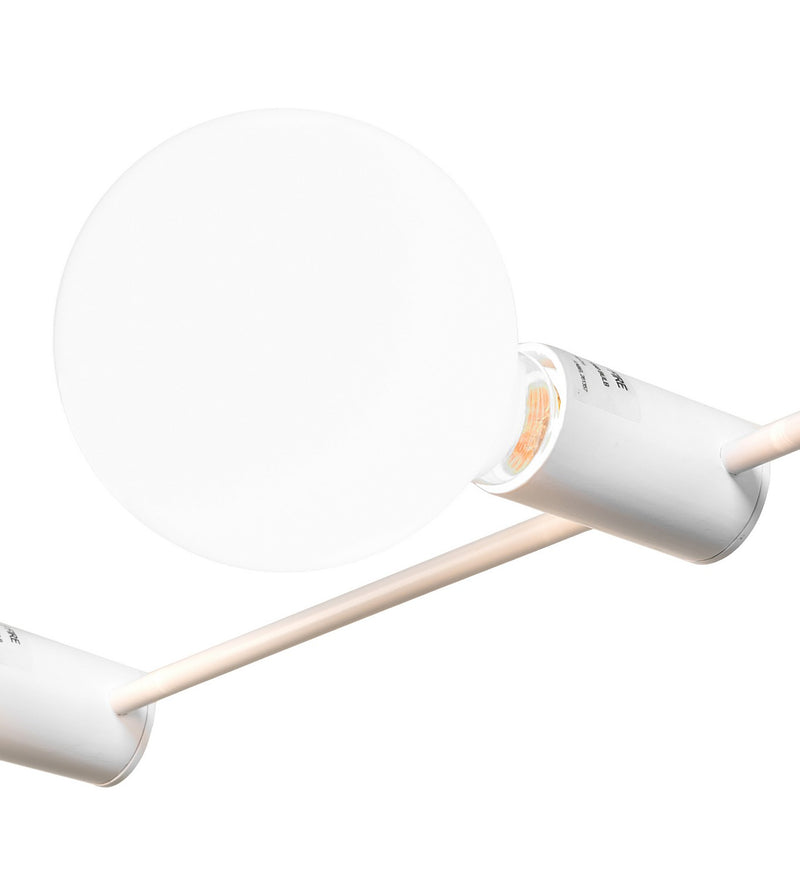 Meyda Tiffany 256727 LED Wall Sconce, Gloss White