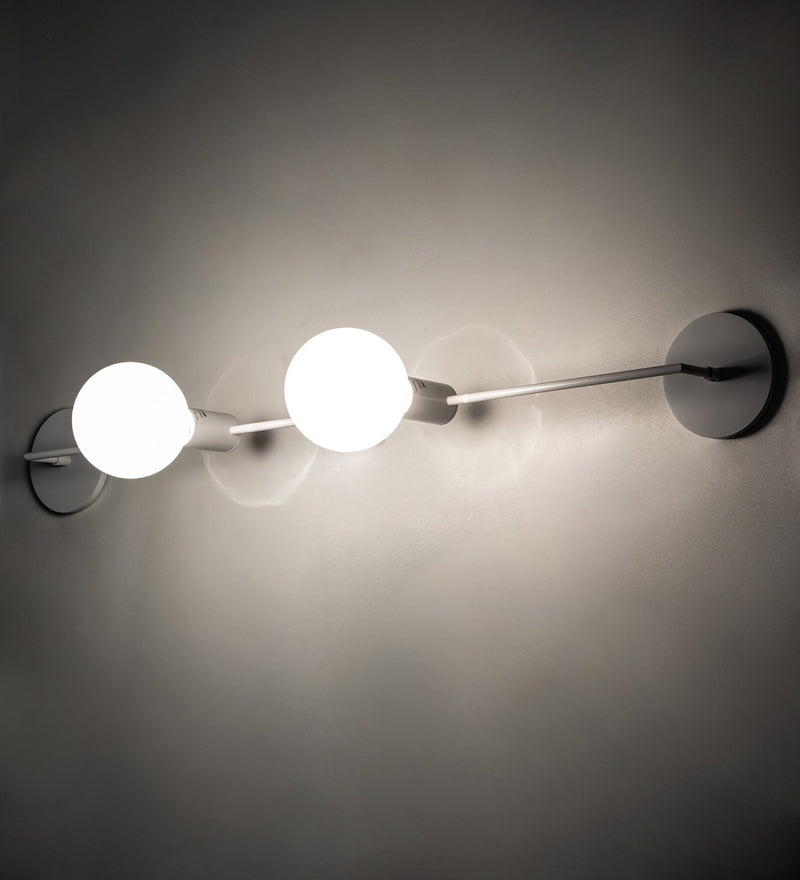Meyda Tiffany 256727 LED Wall Sconce, Gloss White