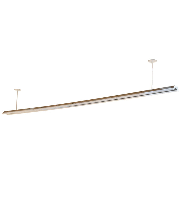 Meyda Tiffany 257336 LED Pendant, Polished Chrome & White