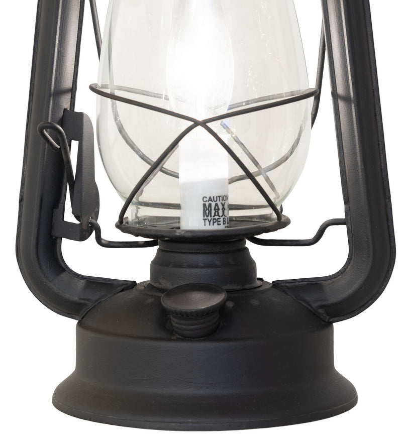Meyda Tiffany 258288 One Light Table Lamp, Costello Black