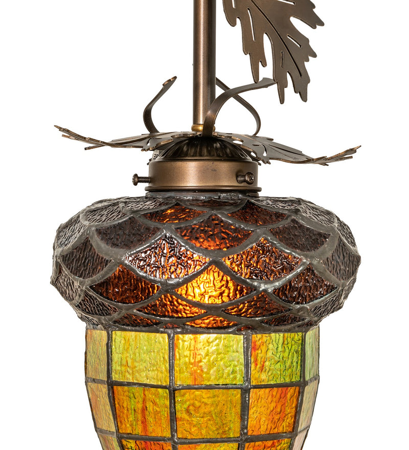 Meyda Tiffany 258896 One Light Mini Pendant, Antique Copper