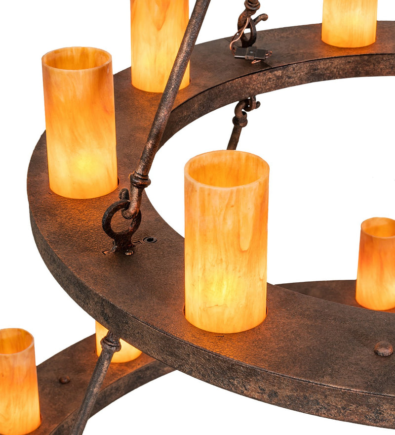Meyda Tiffany 259406 24 Light Chandelier, Baroque