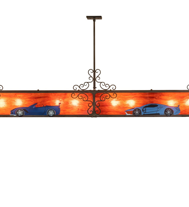 Meyda Tiffany 259803 LED Pendant, Antique Copper