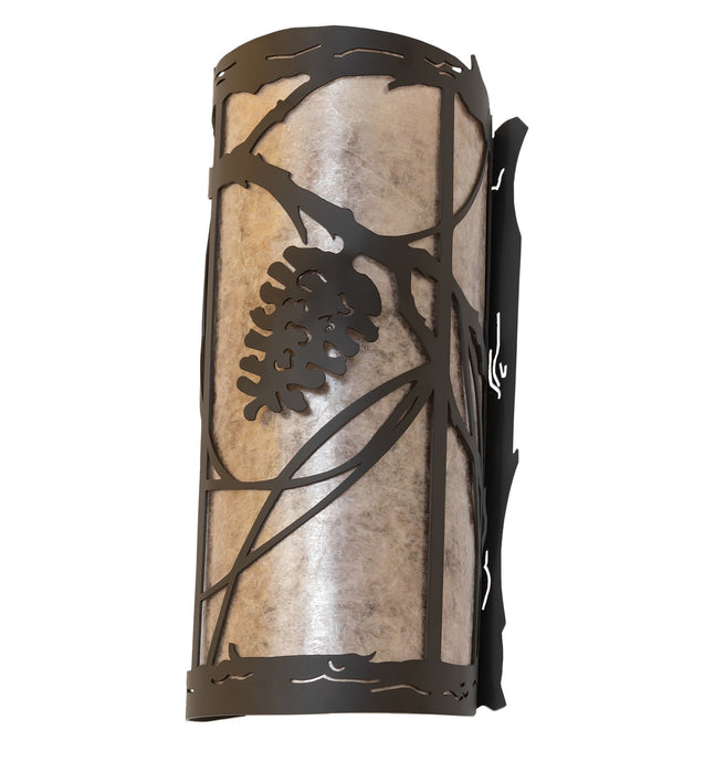 Meyda Tiffany 259961 Two Light Wall Sconce, Oil Rubbed Bronze