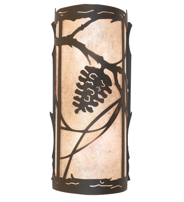Meyda Tiffany 259961 Two Light Wall Sconce, Oil Rubbed Bronze