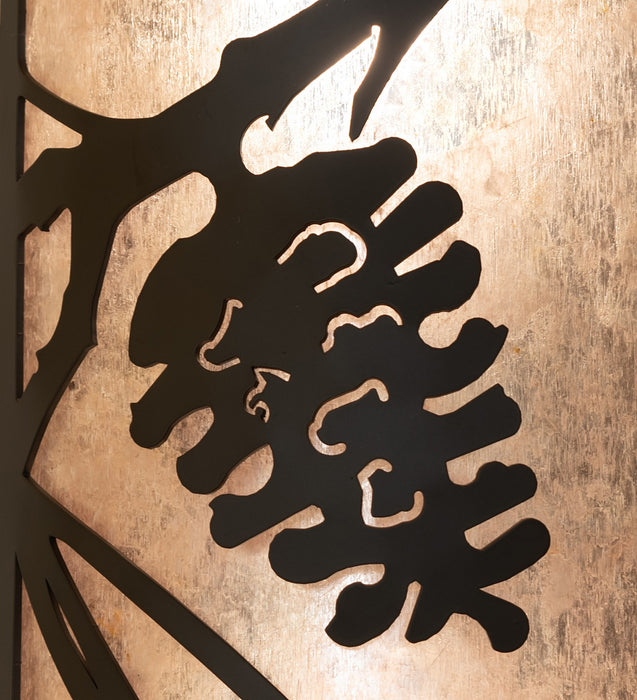 Meyda Tiffany 260256 Two Light Wall Sconce, Oil Rubbed Bronze