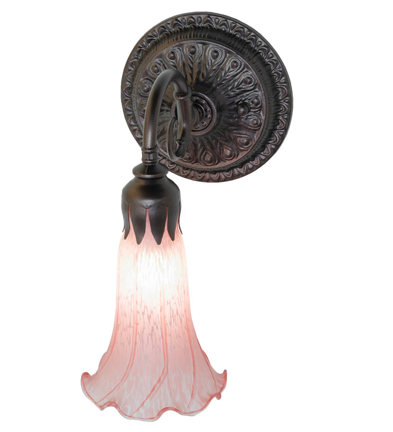 Meyda Tiffany 261096 One Light Wall Sconce, Mahogany Bronze