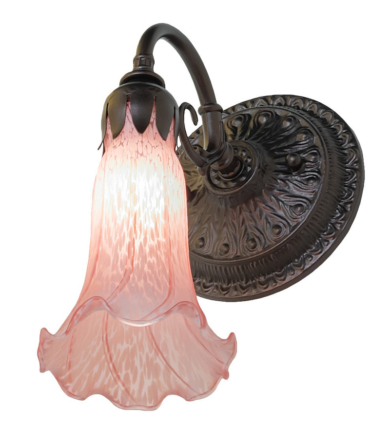 Meyda Tiffany 261096 One Light Wall Sconce, Mahogany Bronze