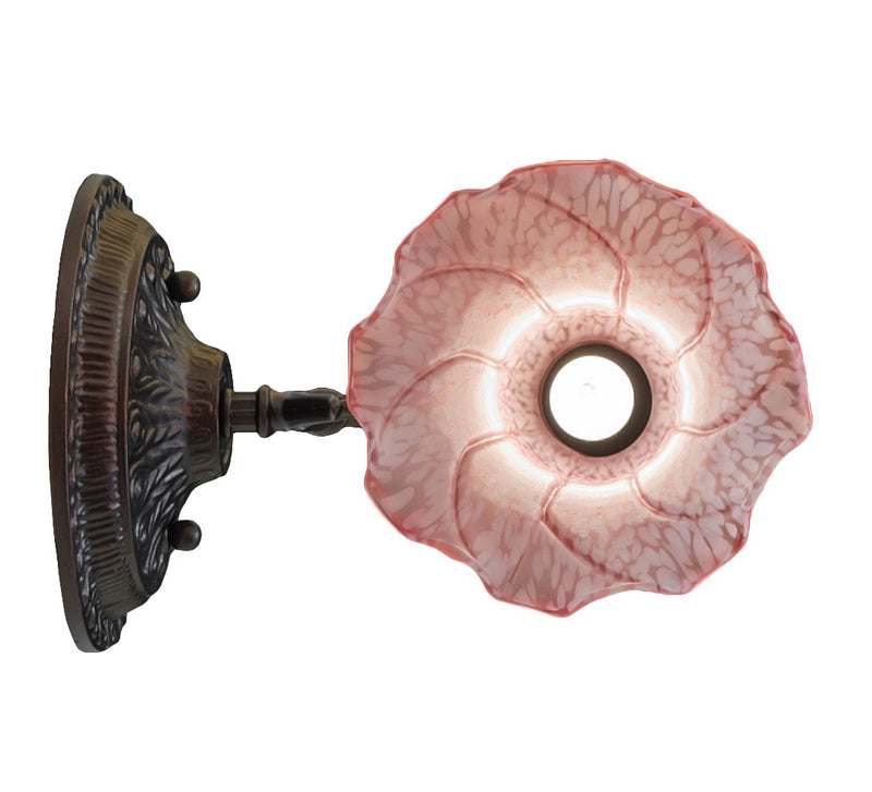 Meyda Tiffany 261096 One Light Wall Sconce, Mahogany Bronze