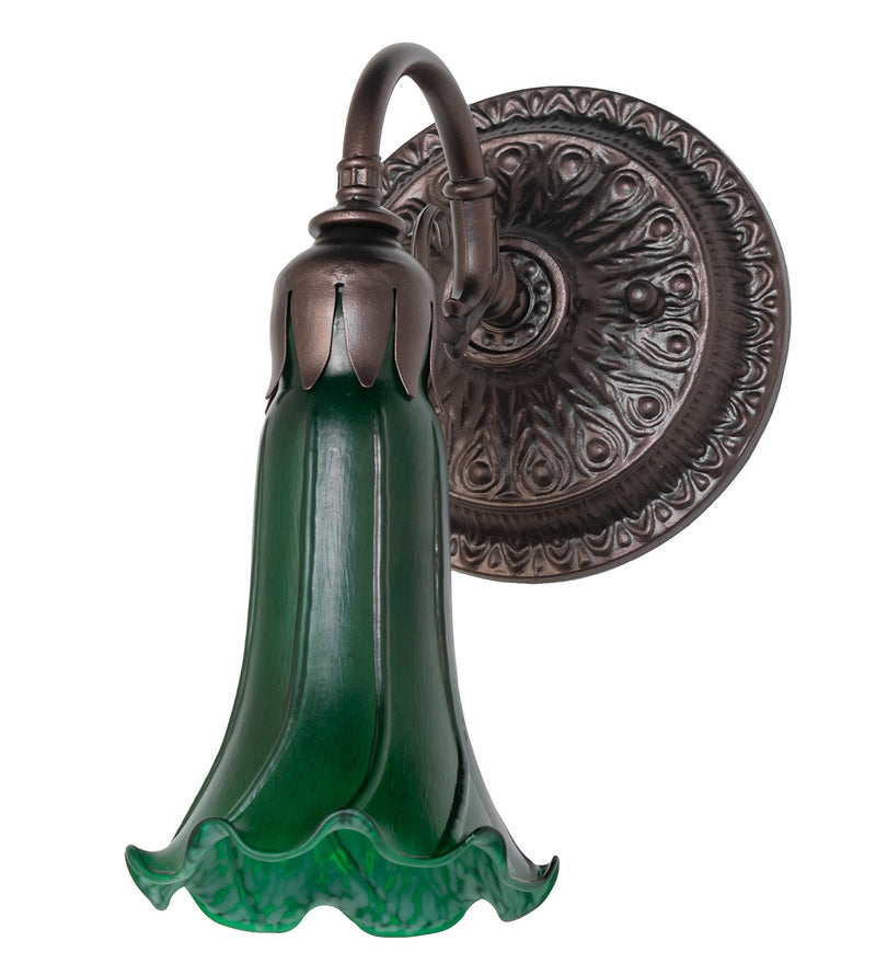 Meyda Tiffany 261100 One Light Wall Sconce, Mahogany Bronze