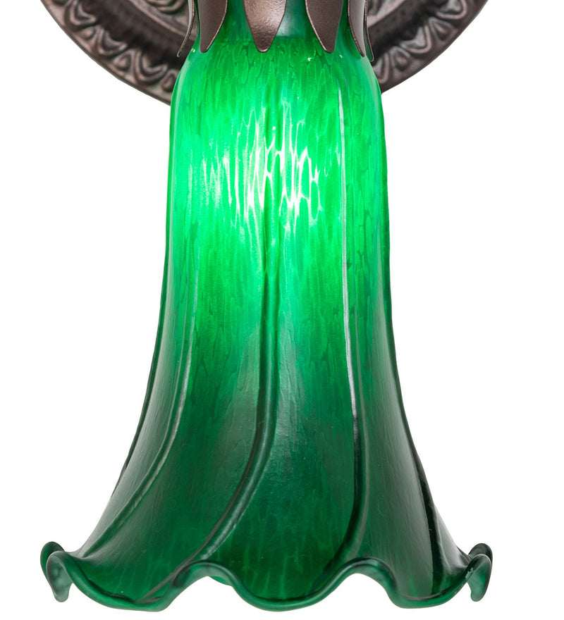 Meyda Tiffany 261100 One Light Wall Sconce, Mahogany Bronze