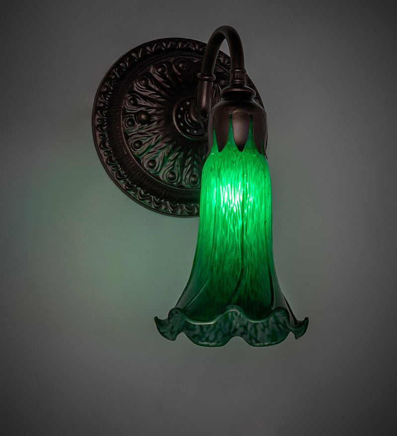 Meyda Tiffany 261100 One Light Wall Sconce, Mahogany Bronze