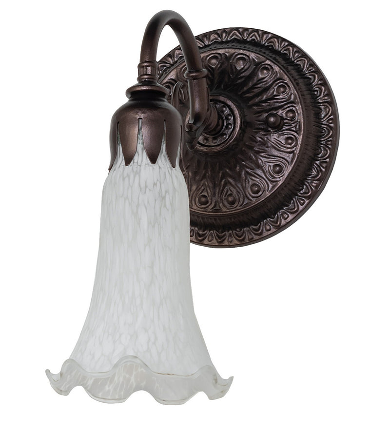 Meyda Tiffany 261101 One Light Wall Sconce, Mahogany Bronze