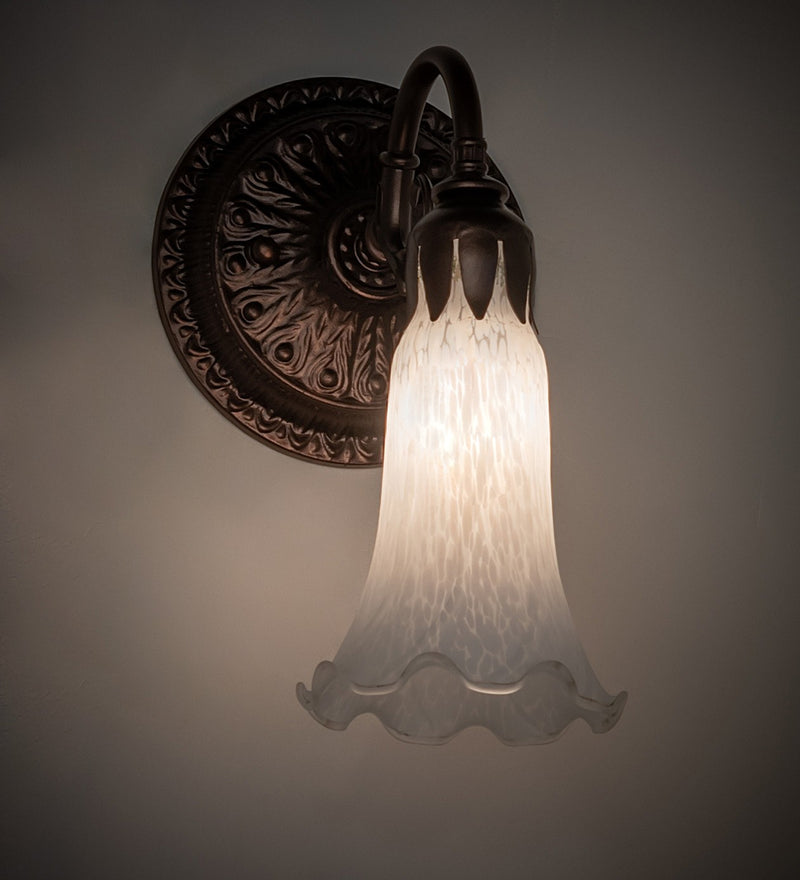 Meyda Tiffany 261101 One Light Wall Sconce, Mahogany Bronze