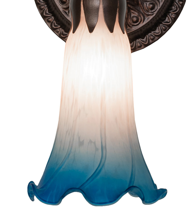 Meyda Tiffany 261104 One Light Wall Sconce, Mahogany Bronze