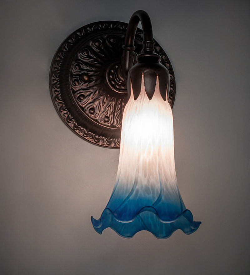 Meyda Tiffany 261104 One Light Wall Sconce, Mahogany Bronze